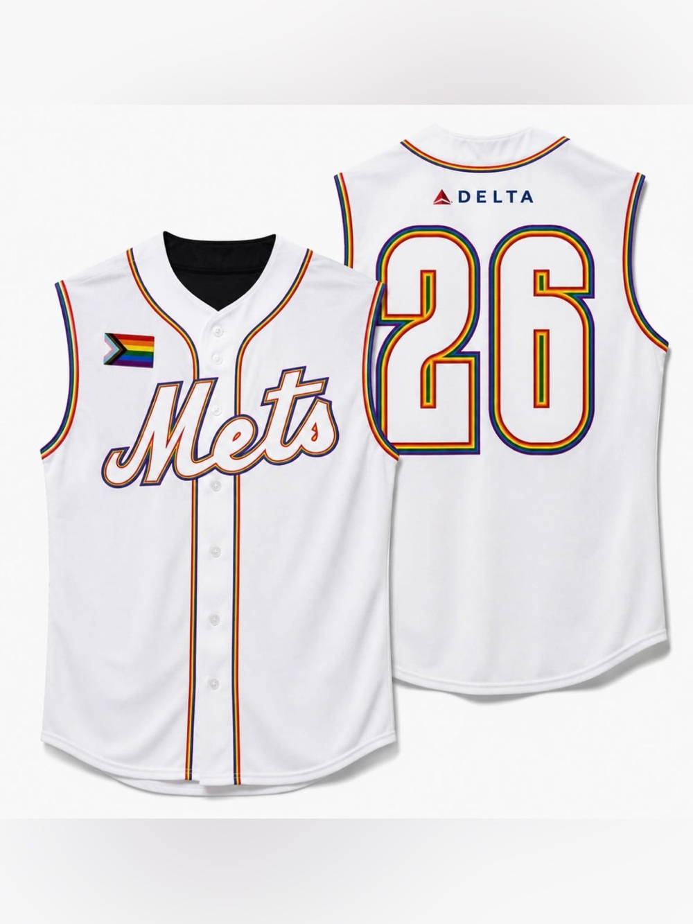Mets Pride Sleeveless Jersey